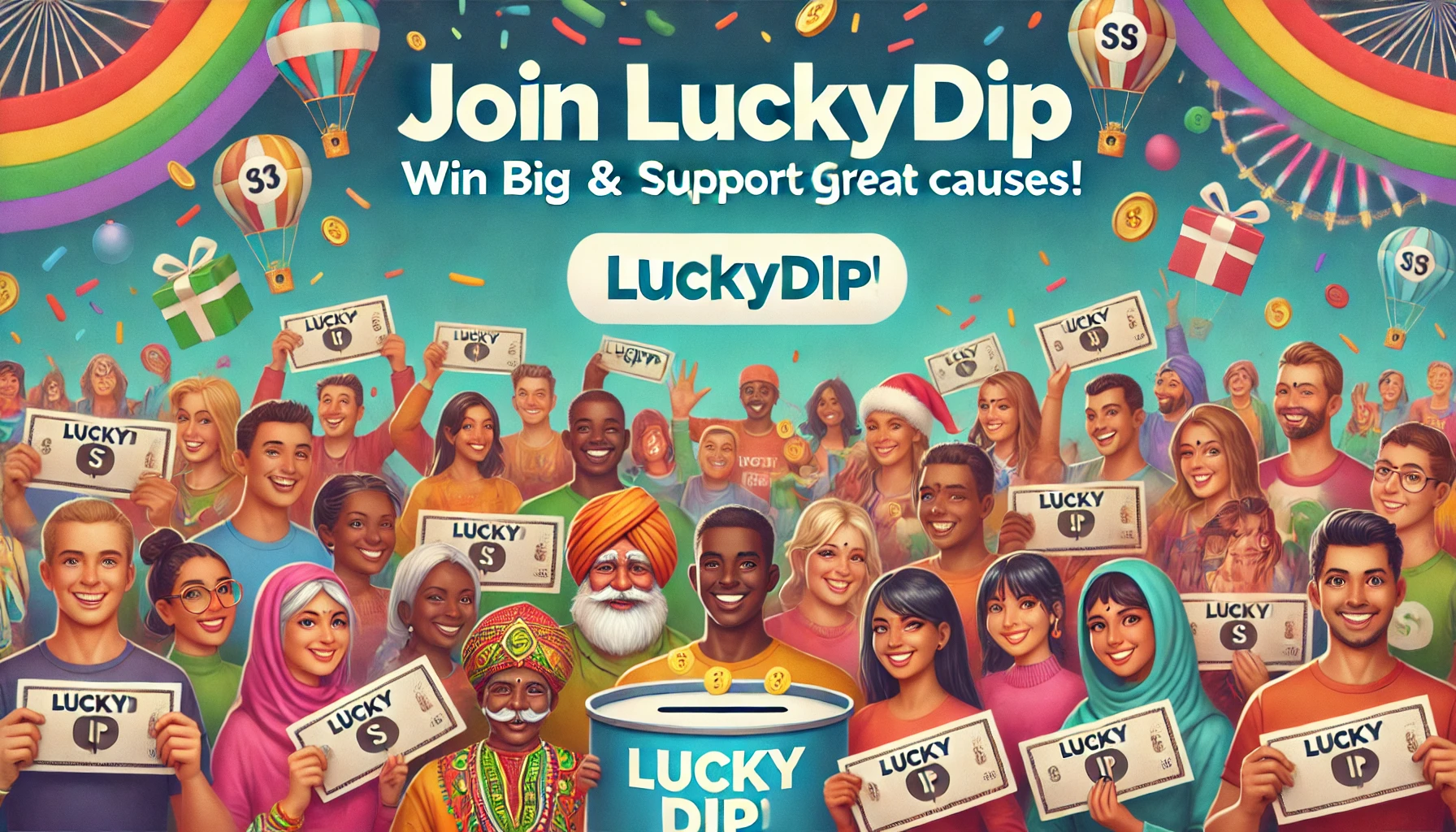 Lucky Ticket Banner
